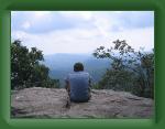 AmicalolaToUnicoi 028 * View from Blood Mountain, Mike * 2048 x 1536 * (1.31MB)
